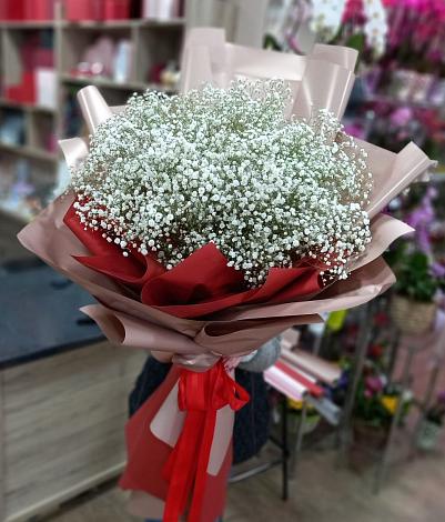 Букет цветов из: Гипсофила в Вахонино