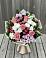 Букет цветов из: Альстромерии, Гвоздики, Розы и Хризантемы в Вахонино