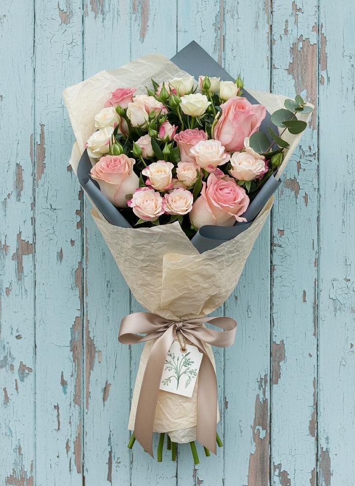 Букет цветов из: Розы в Вахонино