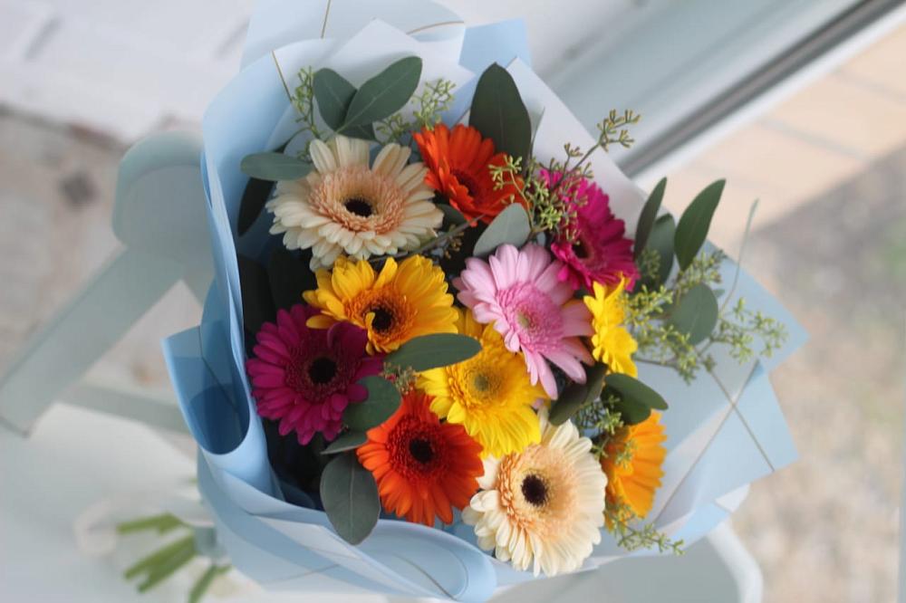 Букет цветов из: Герберы в Вахонино