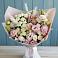 Букет цветов из: Альстромерии и Розы в Вахонино