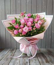 Букет Розовый кустик в Вахонино