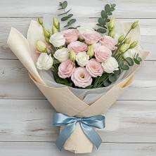 Букет цветов из:  Лизиантусы в Вахонино