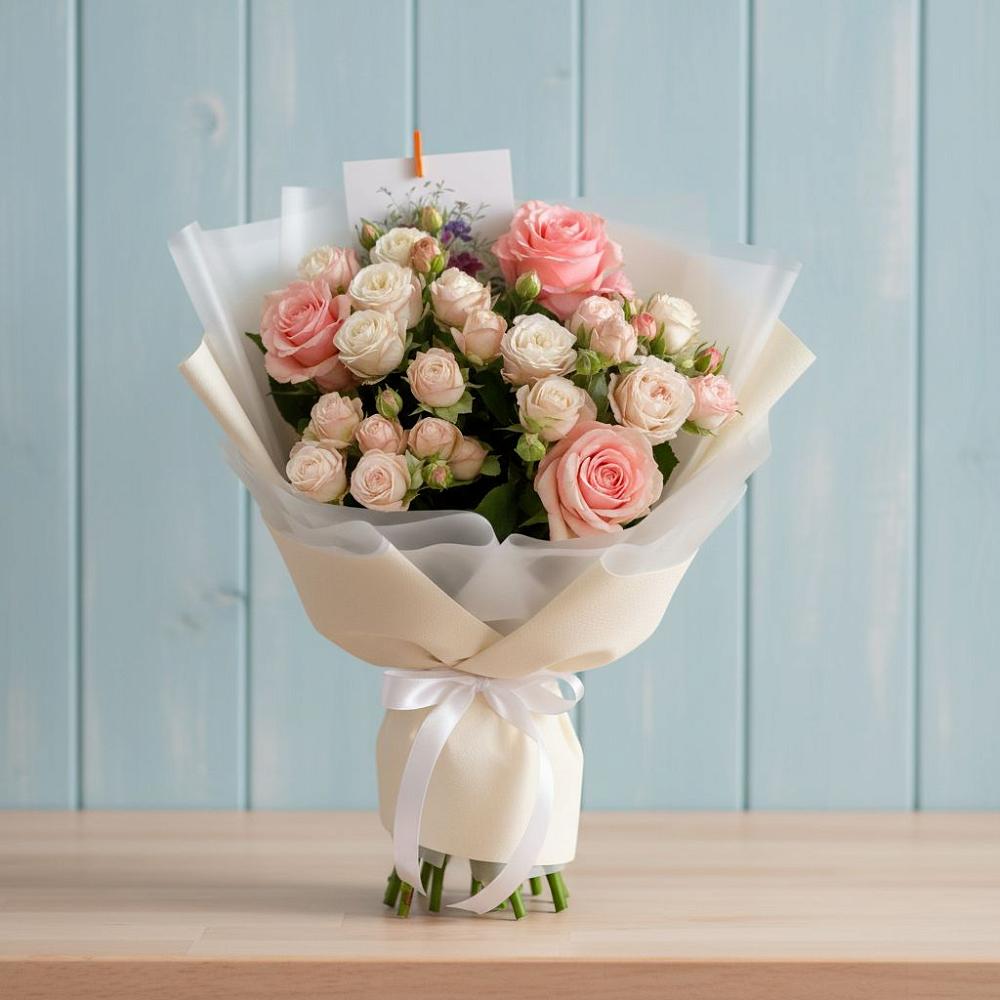 Букет цветов из: Розы в Вахонино