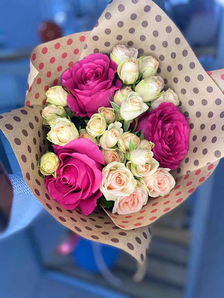 Букет цветов из: Розы в Вахонино