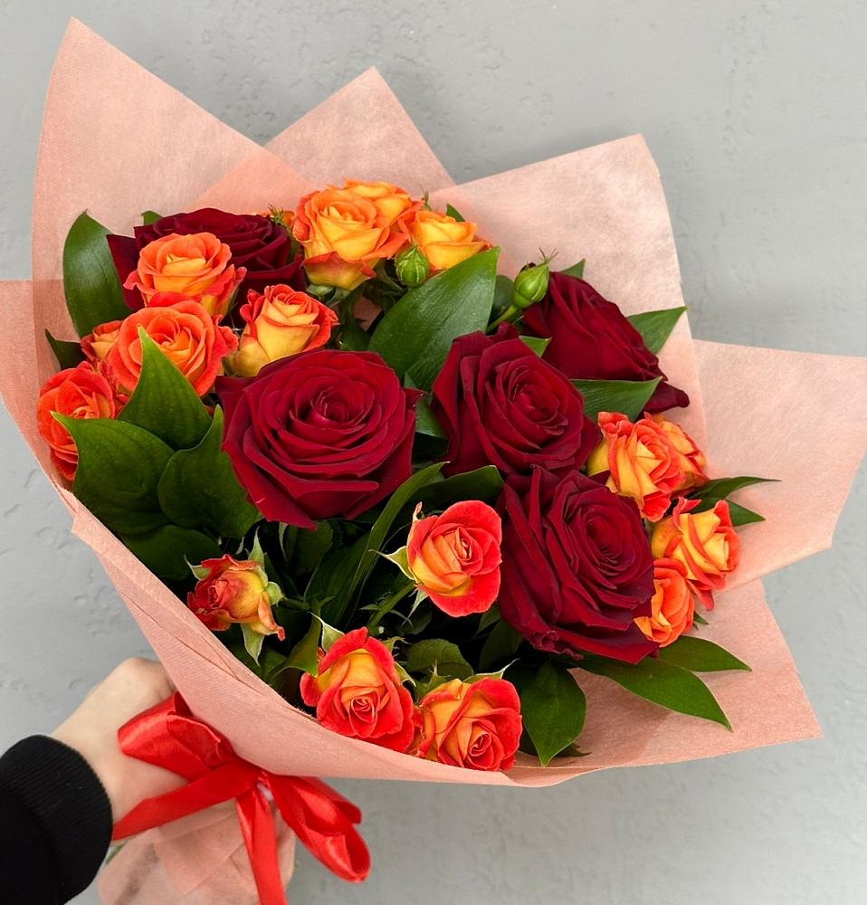 Букет Любовь и восторг в Вахонино