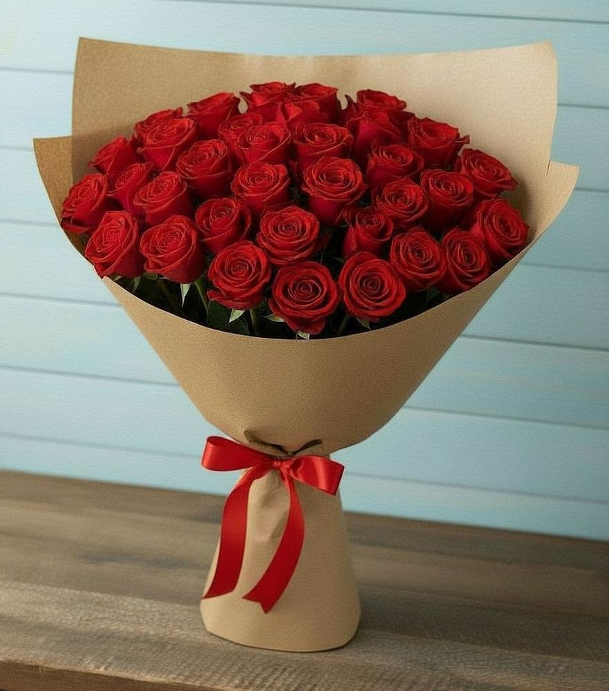 Букет Красные розы Милано в Вахонино