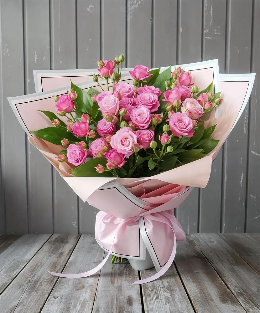 Букет Розовый кустик в Вахонино