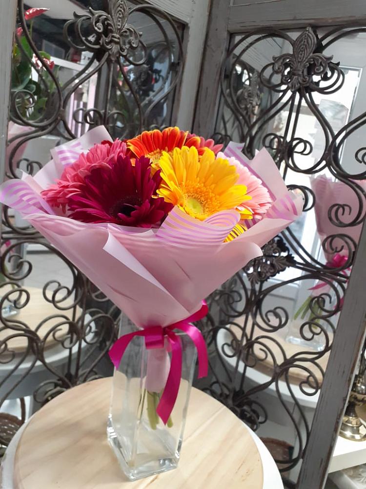 Букет цветов из: Герберы в Вахонино