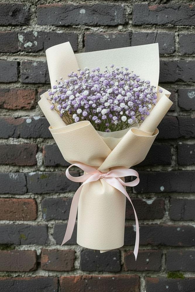 Букет цветов из: Гипсофила в Вахонино