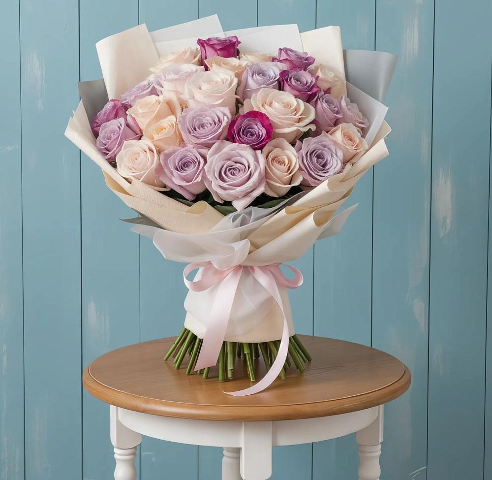 Букет цветов из: Розы в Вахонино