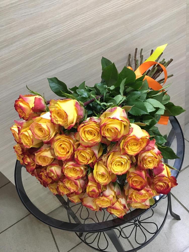 Букет Желтые розы в Вахонино