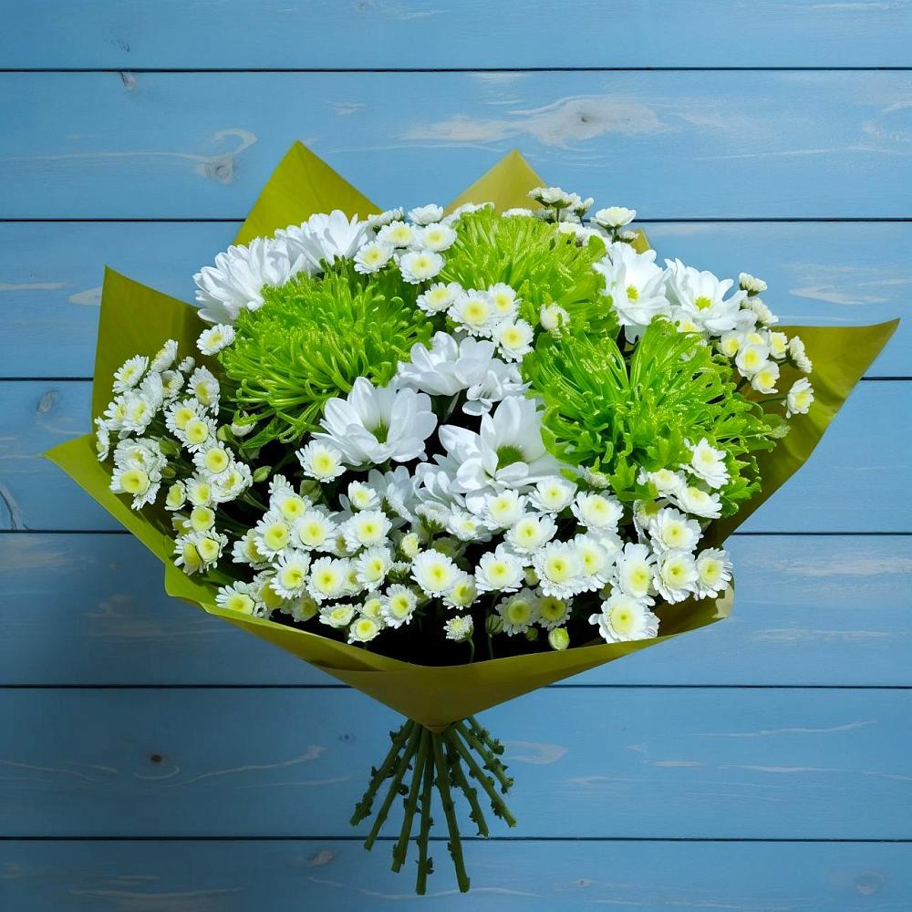 Букет цветов из: Хризантемы в Вахонино