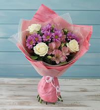 Букет цветов из:  Герберы в Вахонино