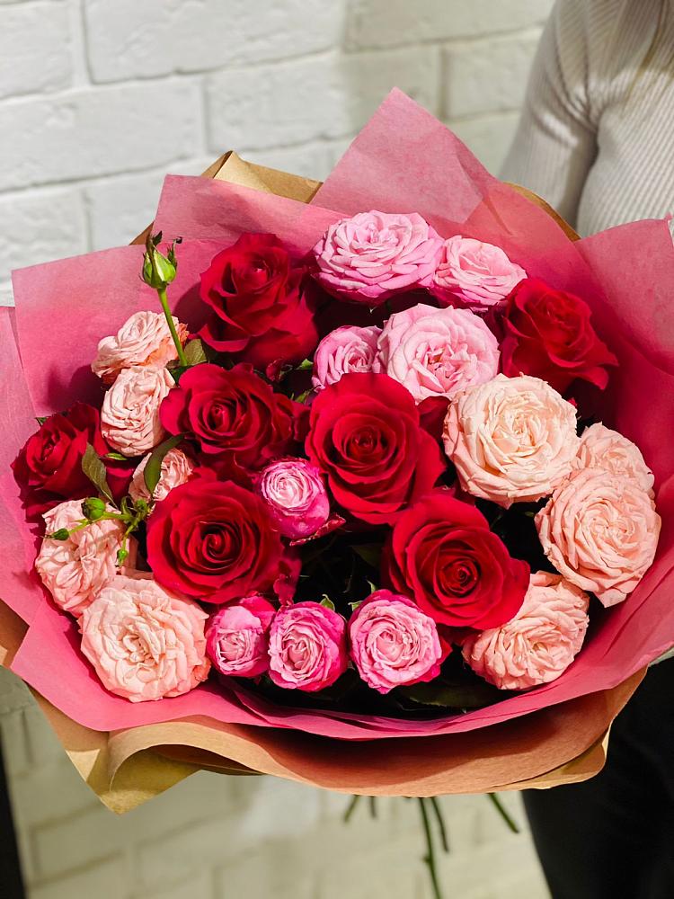 Букет цветов из: Розы в Вахонино