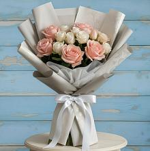Букет цветов из:  Розы #REPLACE_PRED# Вахонино