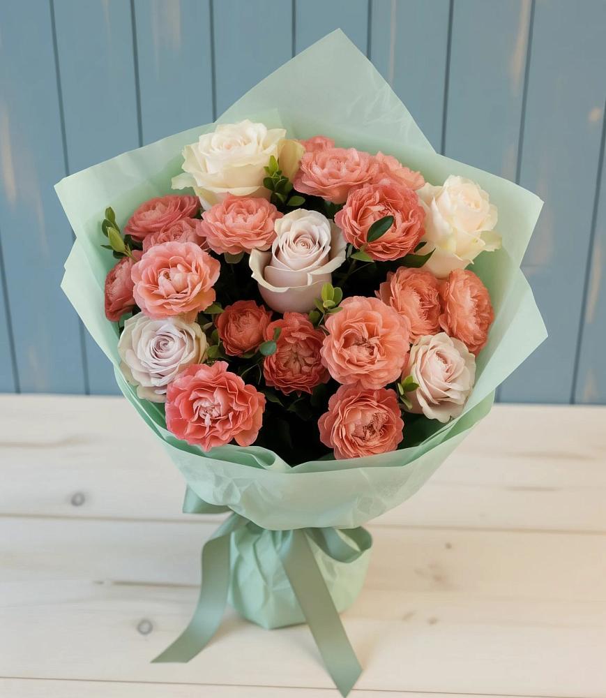 Букет цветов из: Розы в Вахонино