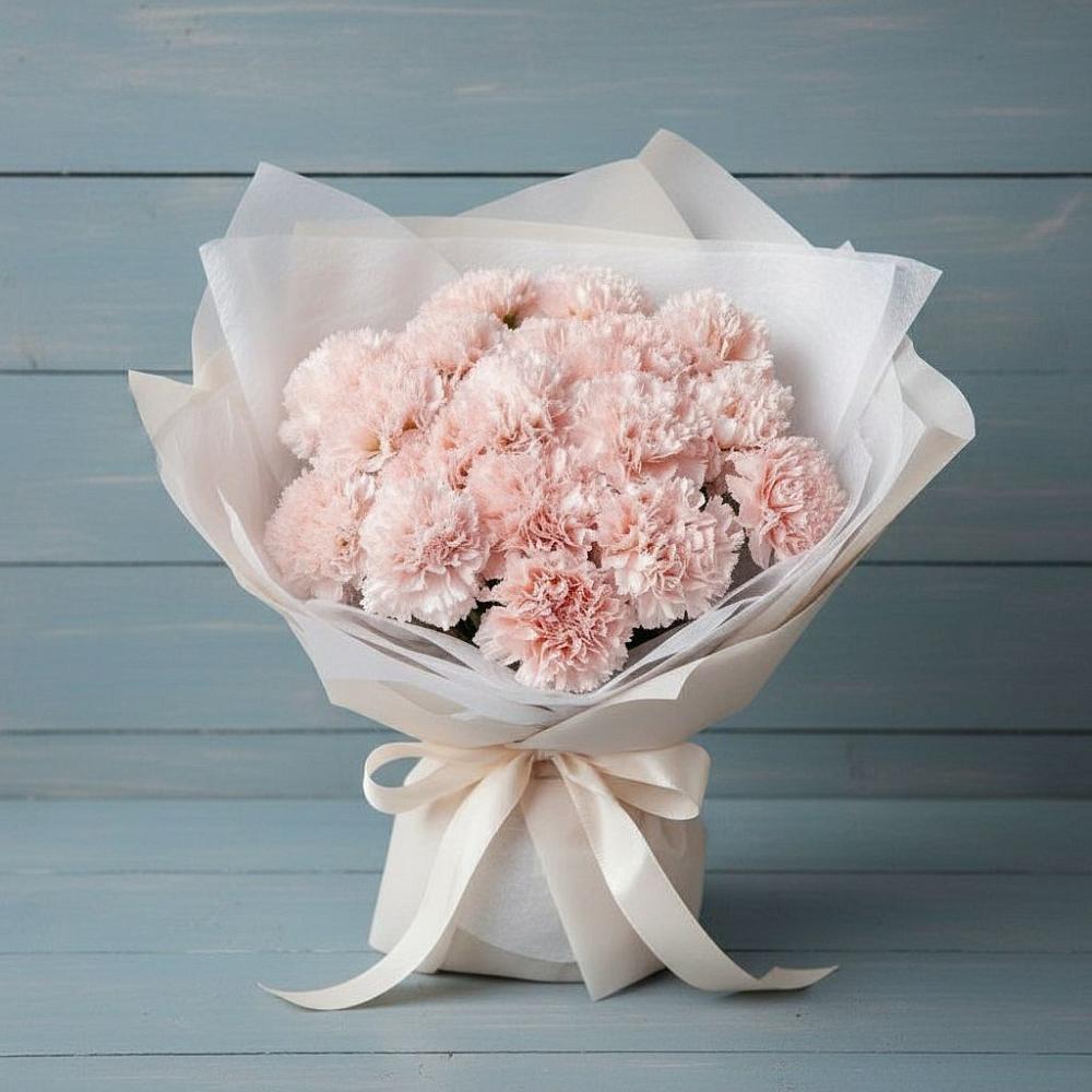 Букет цветов из: Гвоздики в Вахонино