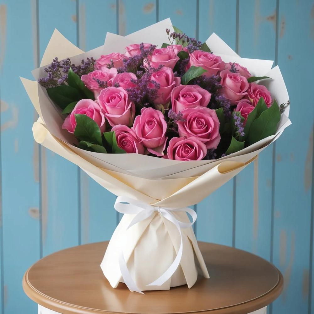 Букет цветов из: Розы в Вахонино