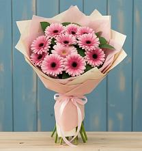Букет цветов из:  Герберы в Вахонино