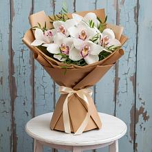 Букет цветов из:  Орхидеи и Розы #REPLACE_PRED# Вахонино